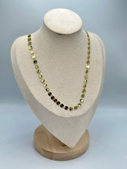 Ezme Plaka Kolye (Çelik)