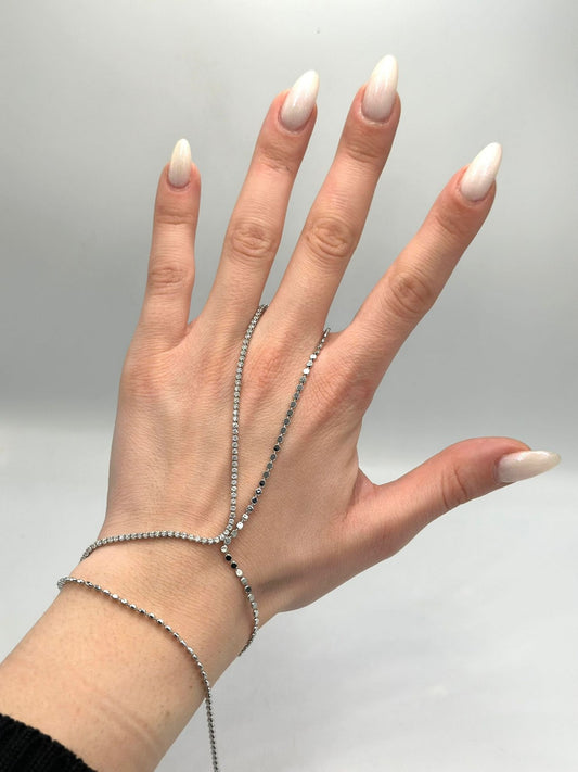 Yarı Ezme Yarı Zirkon Taş Detay Çelik Şahmeran