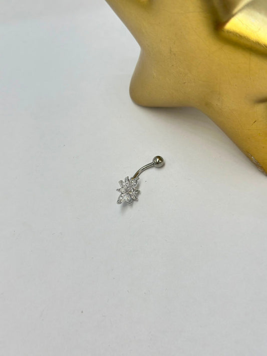 Kutup Yıldızı Göbek Piercing (Çelik)