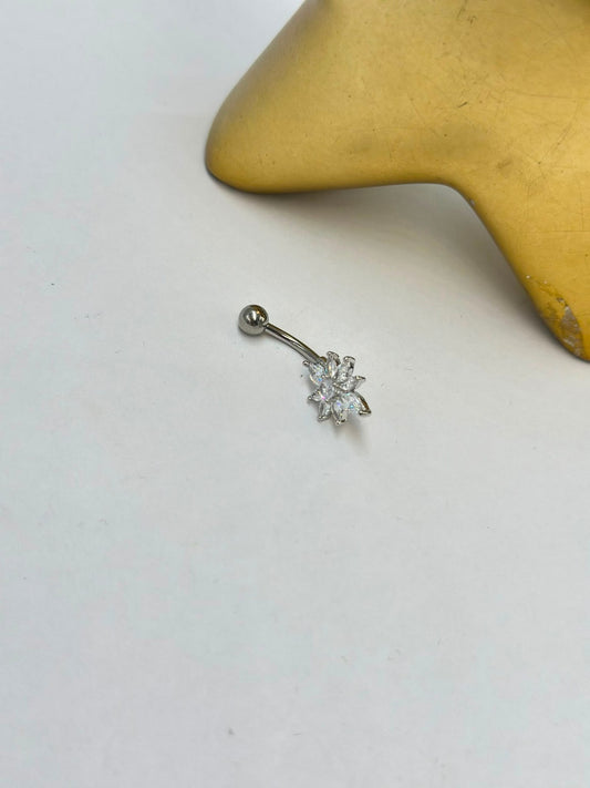 Kutup Yıldızı Göbek Piercing (Çelik)
