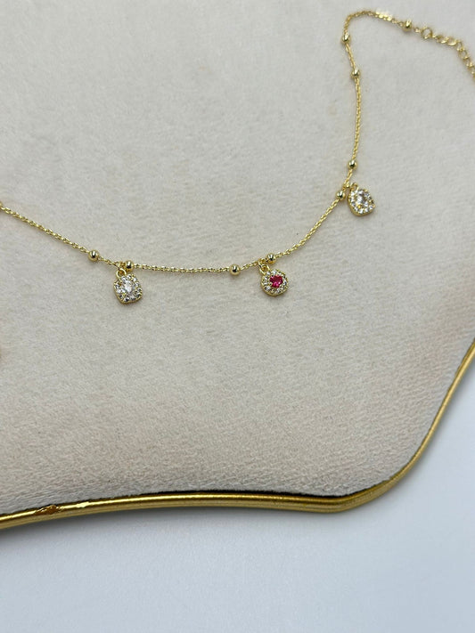 Baget Taş Detay Çelik Halhal