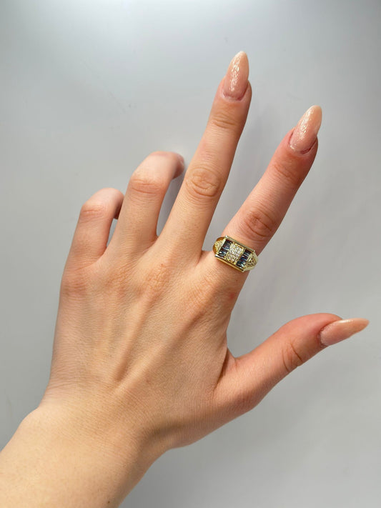 Baget Taş Detay Çelik Yüzük