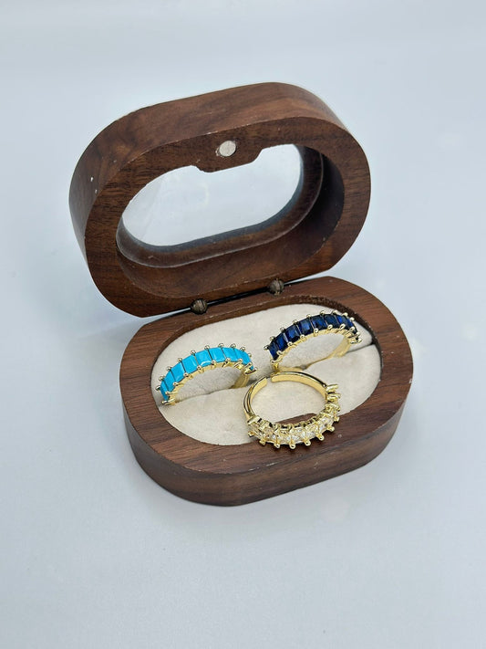 Baget Taş Yüzük (Çelik)