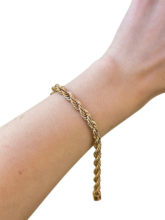 Burgu Çrlik Gold Bileklik (19cm)