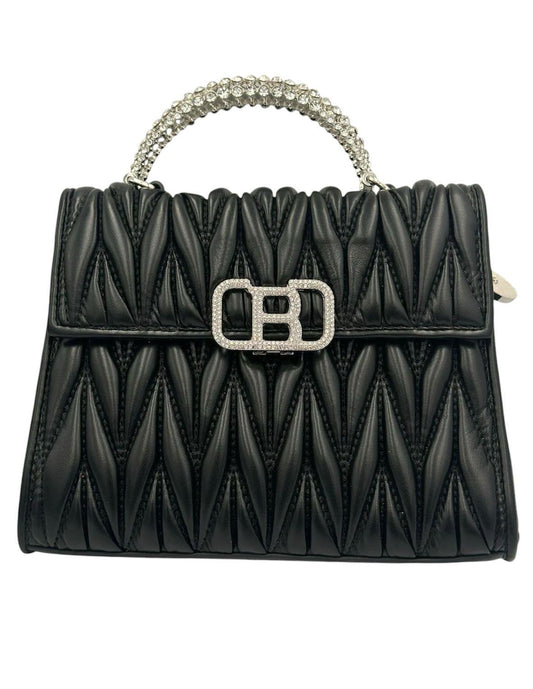 Byyeşo İthal Taş Detaylı El Ve Omuz Çantası