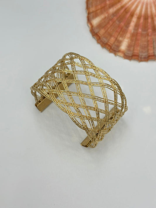 Çarpraz Detay Tel Kelepçe (Çelik)