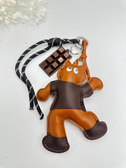 Çikolata Detaylı Çoklu Çanta Aksesuarı