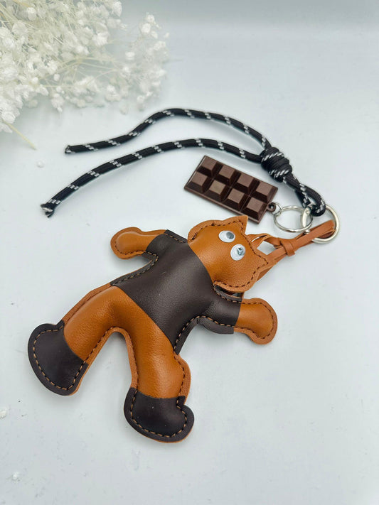 Çikolata Detaylı Çoklu Çanta Aksesuarı