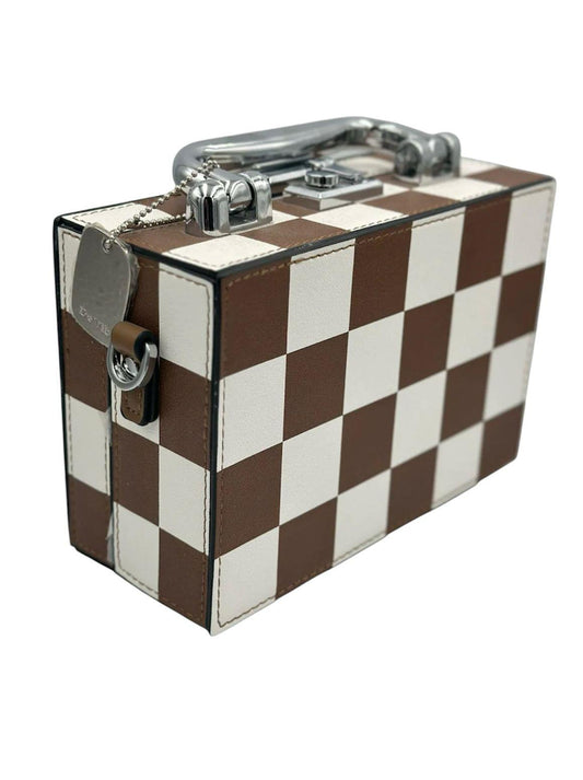 Dama Detaylı Kutu Çanta