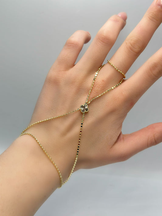 Ezme Zincir Ve Yonca Detay Çelik Şahmeran