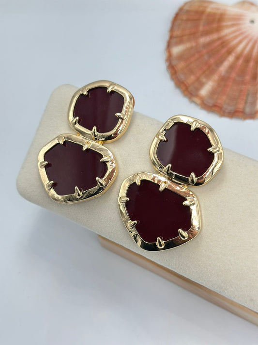 Geometrik Detaylı Özel Seri Küpe