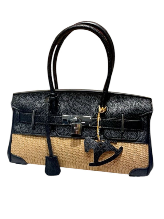 Hasır Ve Aksesuar Detaylı Tasarım Byyeşo Çanta