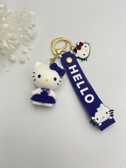 Liseli Helloo Kitty Figürü Anahtarlık