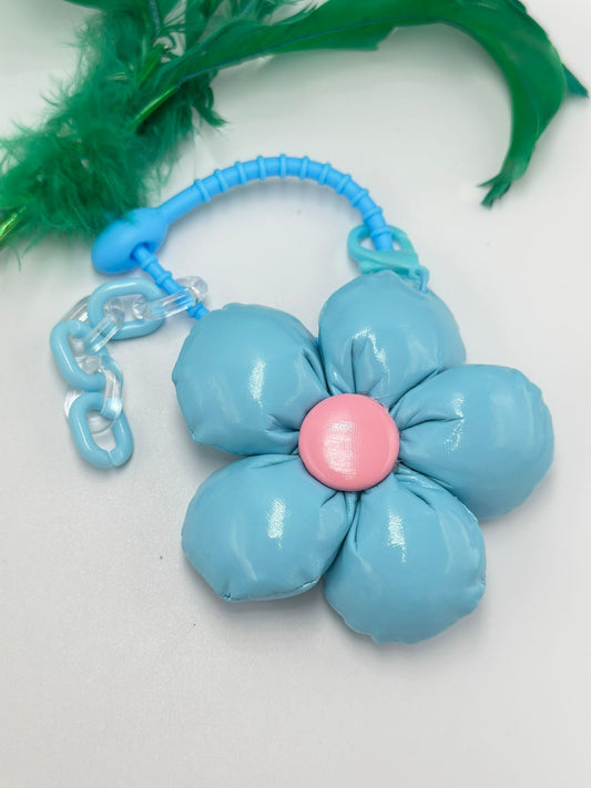 Mavi Papatya Çanta Aksesuar