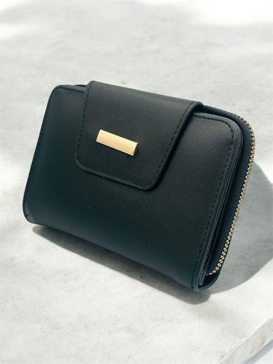 Mıknatıs Detay Cüzdan (Siyah)