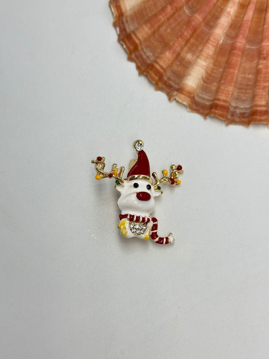 Mini Sevimli Geyik Broş