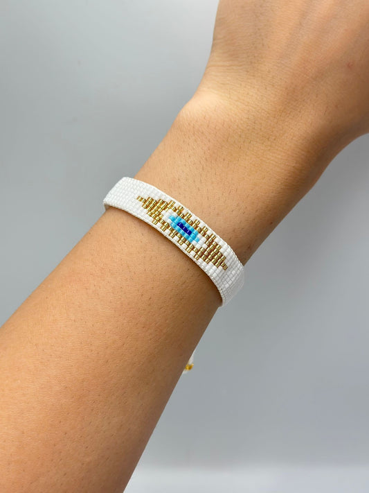 Renkli Makrome Tasarım İp Bileklik