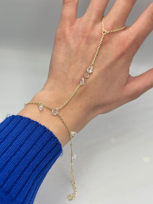 Şeffaf Damla Detay Çelik Şahmeran