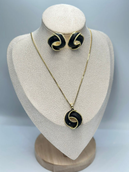 Siyah Mat Plaka Set Takı (Çelik)