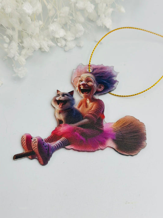 Süpürge Ve Kedi Detay Çılgın Aksesuar