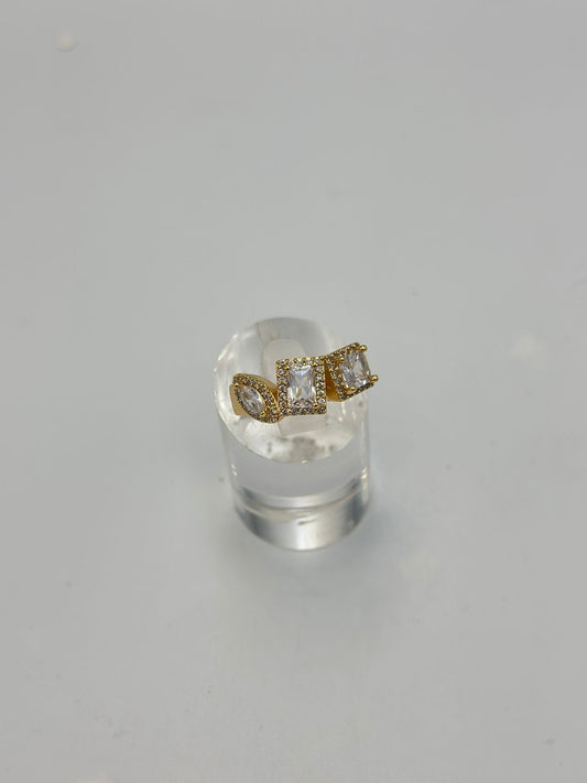 3 Lü Baget Taş Yüzük (Çelik)