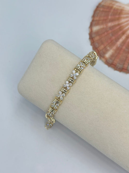 X Detay Çelik Bileklik