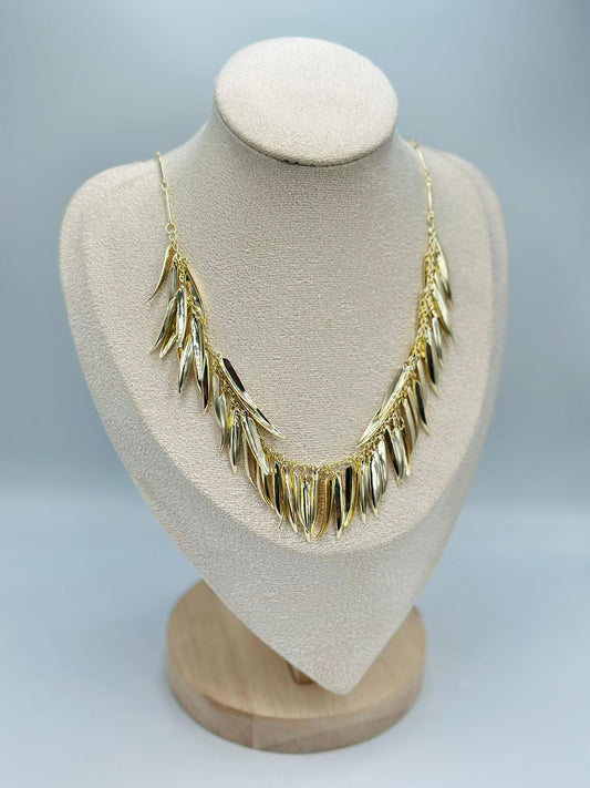 Çoklu Sarkıtlı Kolye (Çelik)