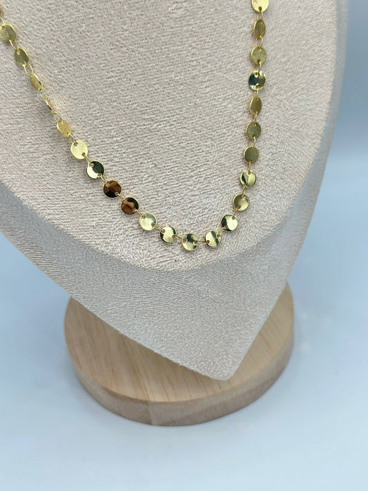 Ezme Plaka Kolye (Çelik)