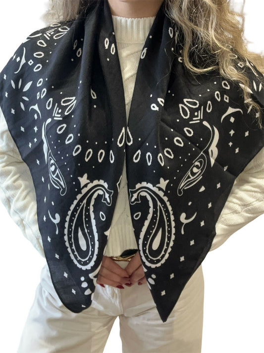 Desen Detay 90*90 Şal