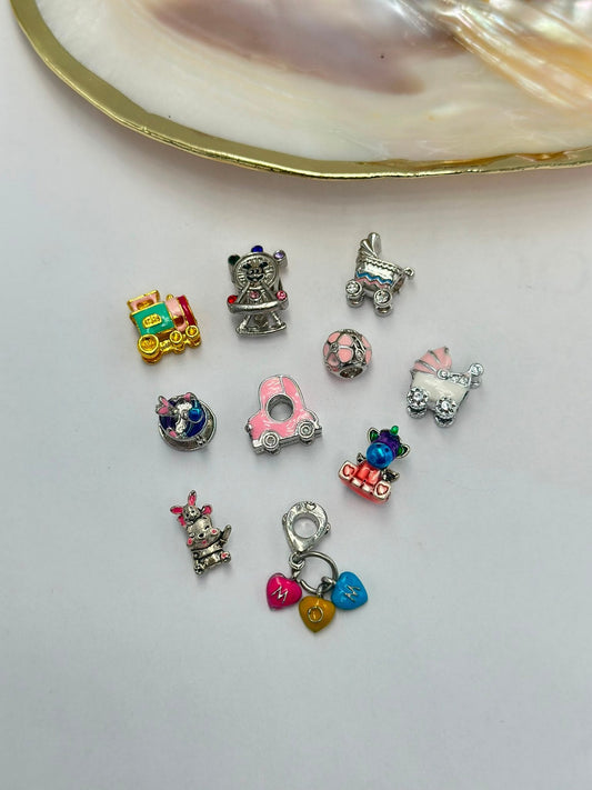 Byyeşo Renkli Araba Charm Seti