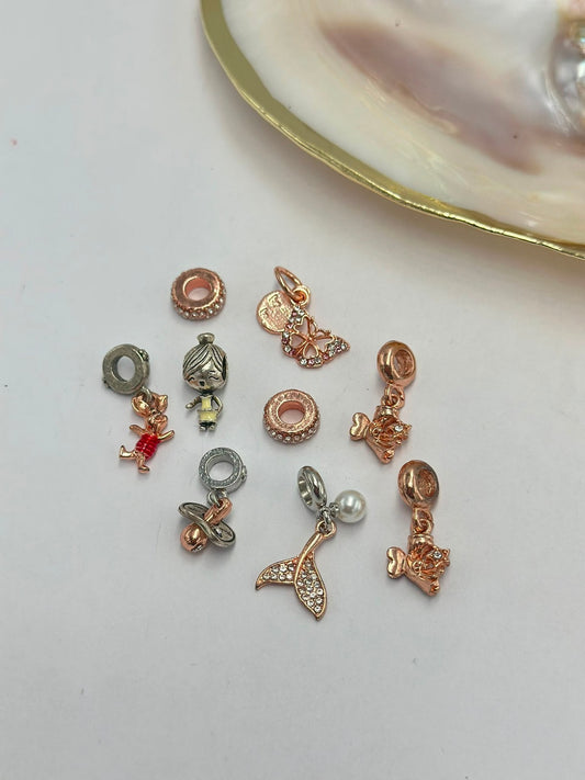 Rose Charm Seti