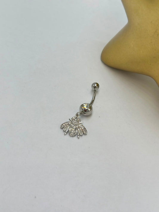 Arı Göbek Piercing (Çelik)
