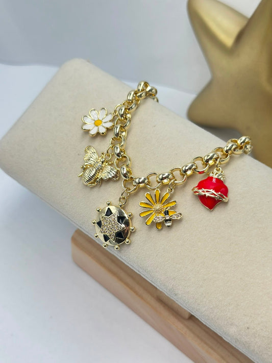 Yaz Şansı Charm Bileklik (Çelik)