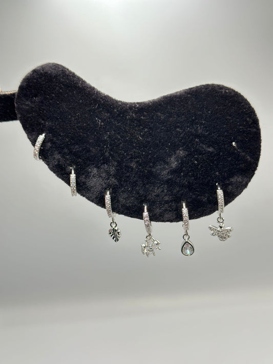 Arı Set Küpe (Çelik)