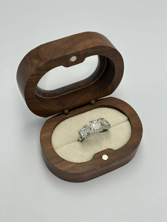 Baget Taş Yüzük (Çelik)