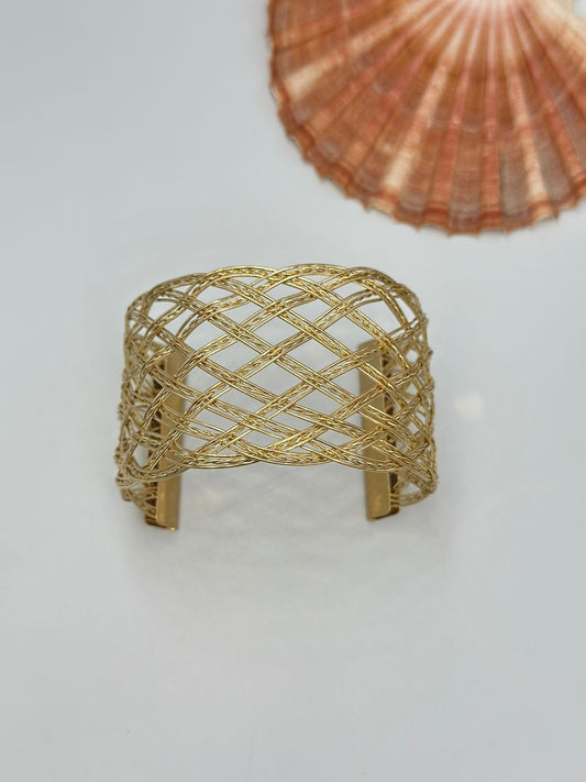 Çarpraz Detay Tel Kelepçe (Çelik)