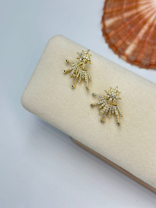 Çift Kullanım Kutup Yıldızı Küpe (Çelik)