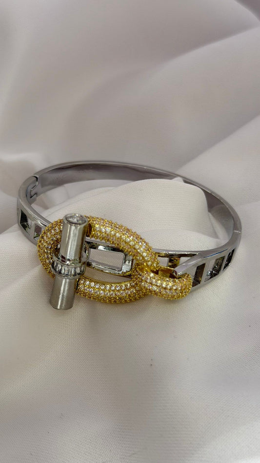 Çift Renk Tasarım Kelepçe (Çelik)