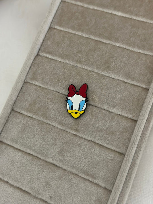 Daisy Duck Figürlü Minimal Silikon Rozet