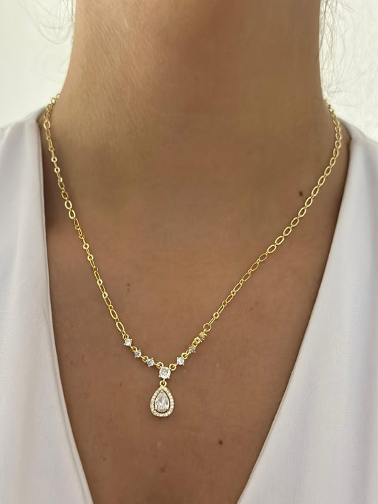 Damla Detay Premium Kolye