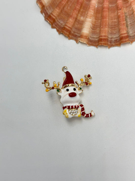 Mini Sevimli Geyik Broş