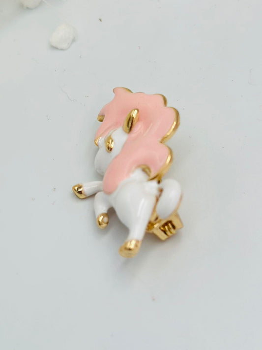 Minimal Unicorn Broş
