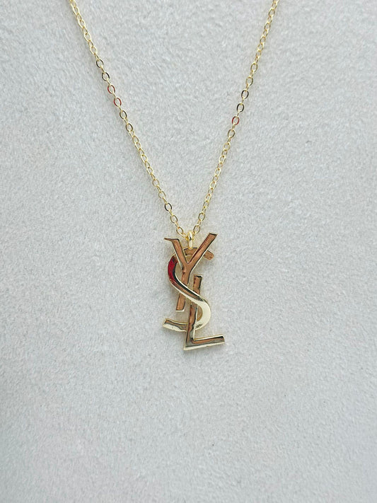 Özel Seri Gold Minimal Çelik Kolye (56 cm)