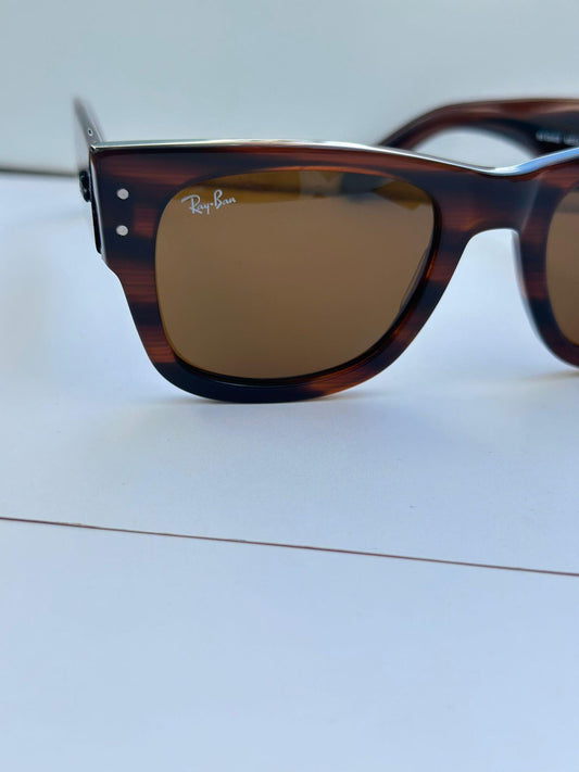 RAY-BAN Mega Wayfarer 0840S 954/33 51 Kahverengi Unisex Güneş Gözlüğü