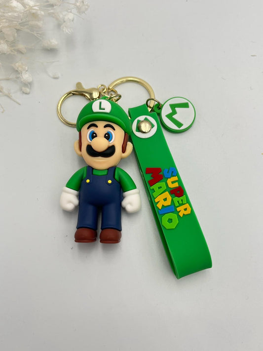 Renkli Süper Sevimli Mario Anahtarlık