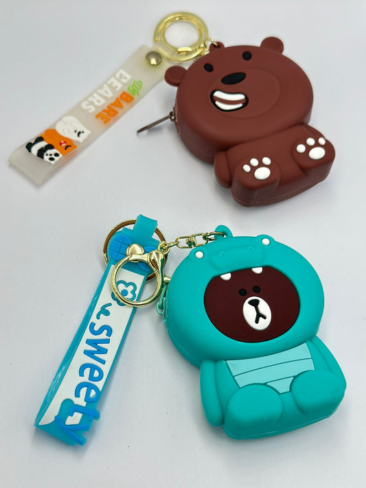 Sevimli Ayıcık Cüzdan Anahtarlık