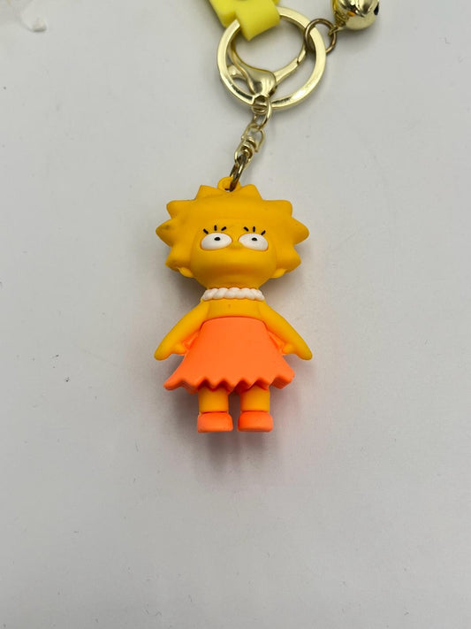 Sevimli Lisa Simpsonn Figür Anahtar