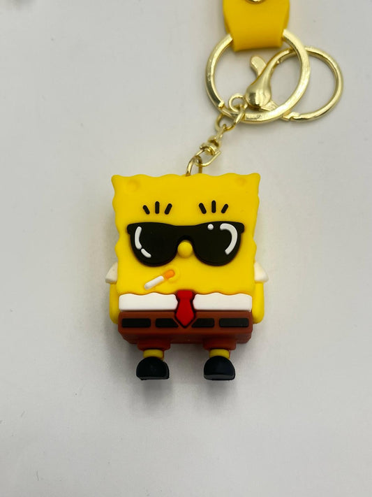 Sevimli Süngeer Bob Anahtarlık