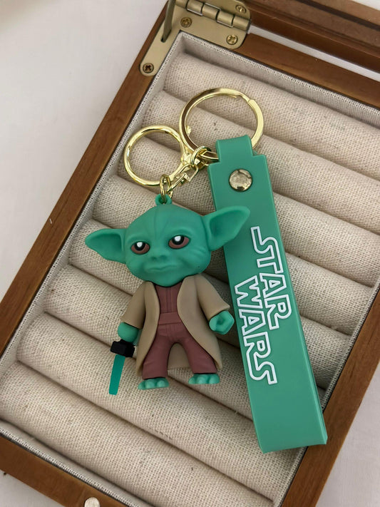 Star Wars Yoda Figürlü Sevimli Anahtarlık